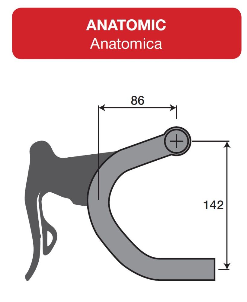 ŘÍDÍTKA DEDA ZERO100 ANATOMIC