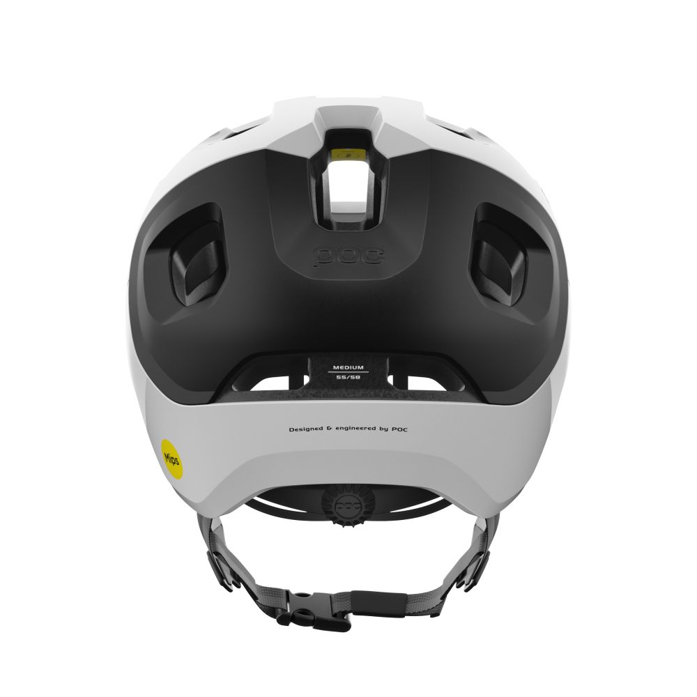 POC Axion Race MIPS Hydrogen White/Uranium Black Matt