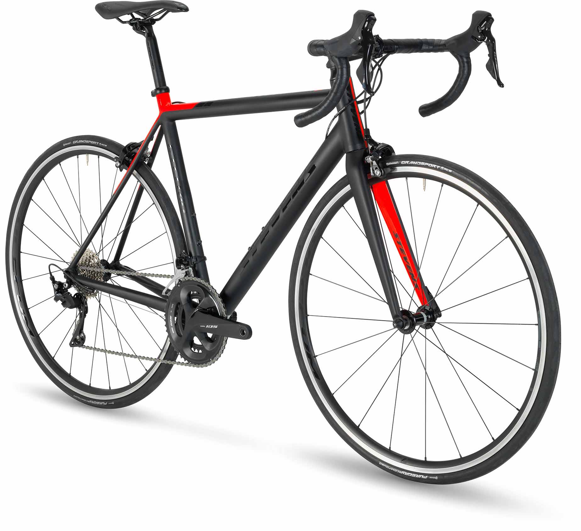 STEVENS STELVIO ČERNO/ČERVENÁ