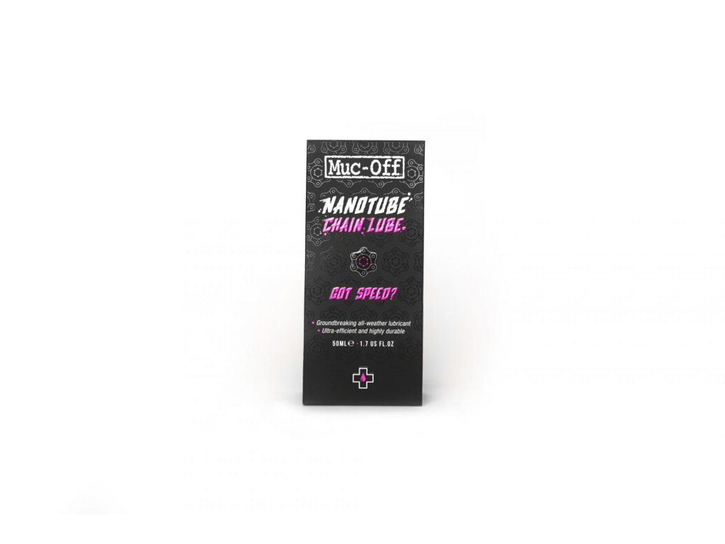 MUC-OFF NANOTUBE CHAIN LUBE 50 ml - Nano mazivo na řetěz do každého počasí
