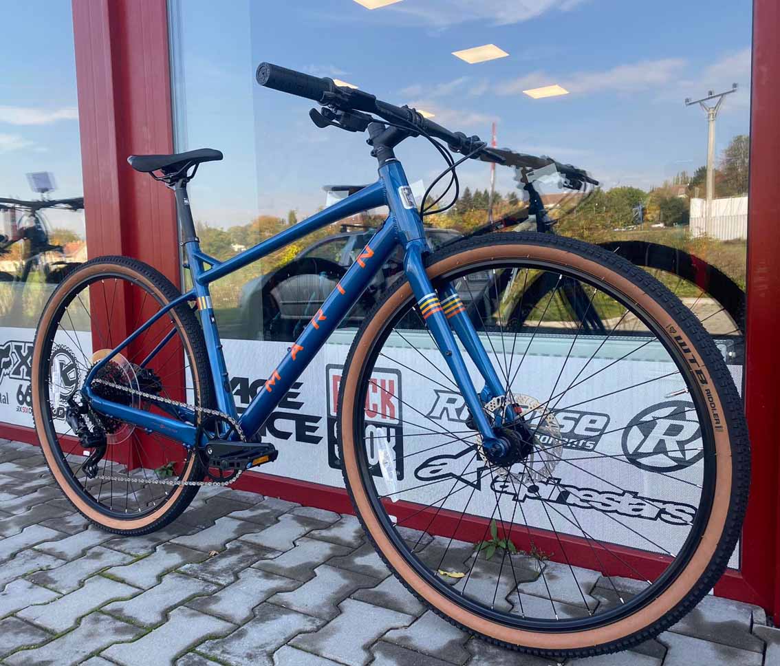 MARIN DSX, modrá/oranžová 