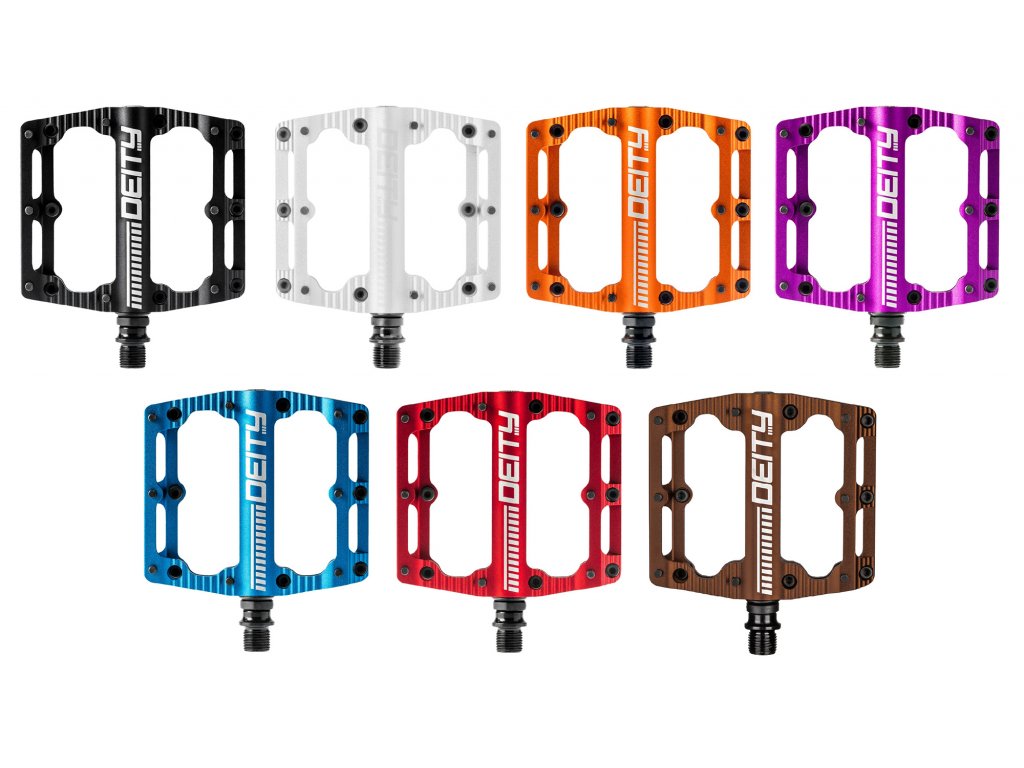 DEITY PEDÁLY BLACK KAT - black