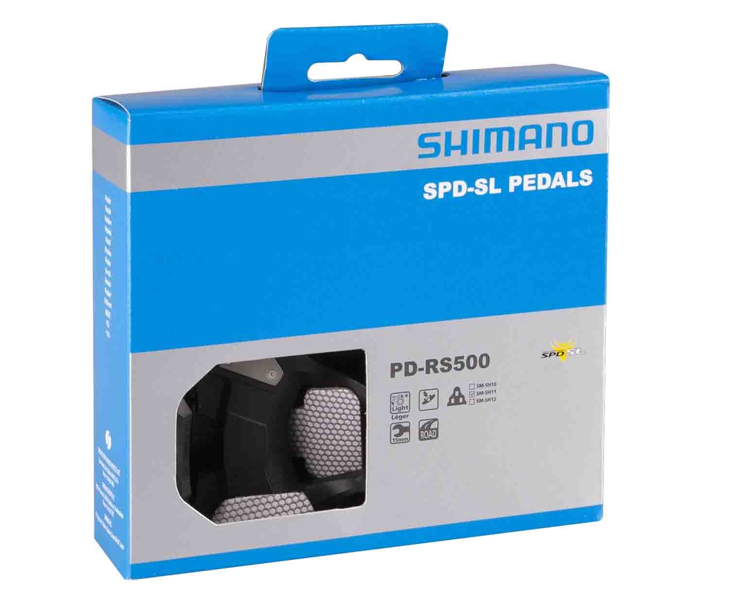 pedály SPD SL PDRS500 černé + zarážky