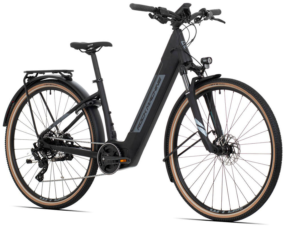 Elektrokolo Rock Machine CrossRide INT e450 touring mat black/silver/dark silver