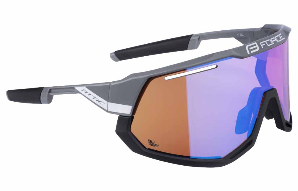 brýle FORCE ATTIC šedo-černé, růžové kontrast.sklo