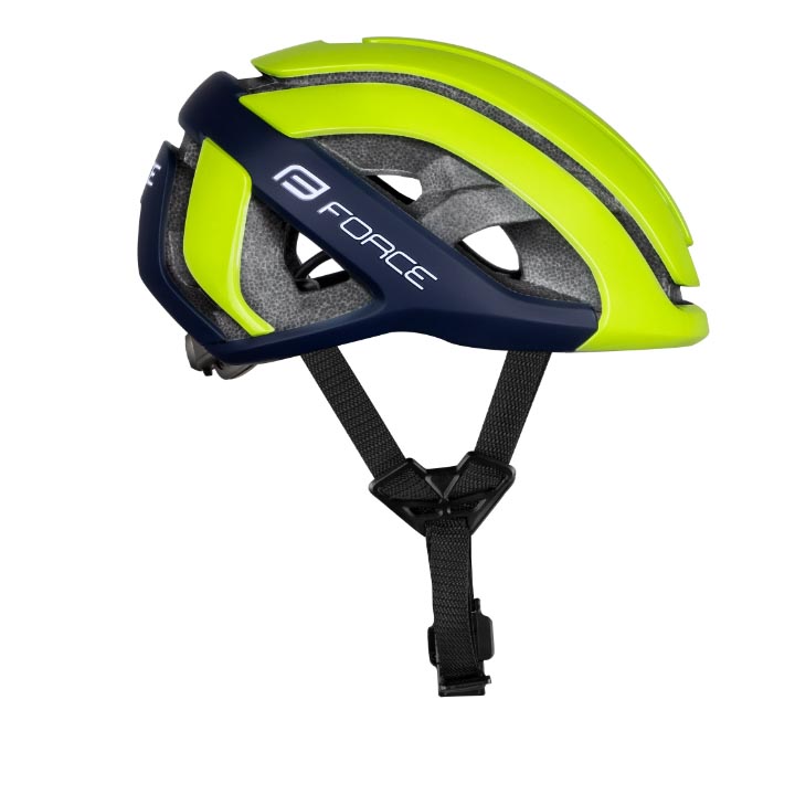 přilba FORCE NEO MIPS, fluo-modrá