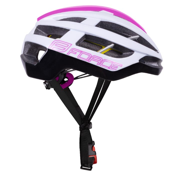přilba FORCE LYNX MIPS, bílo-růžová