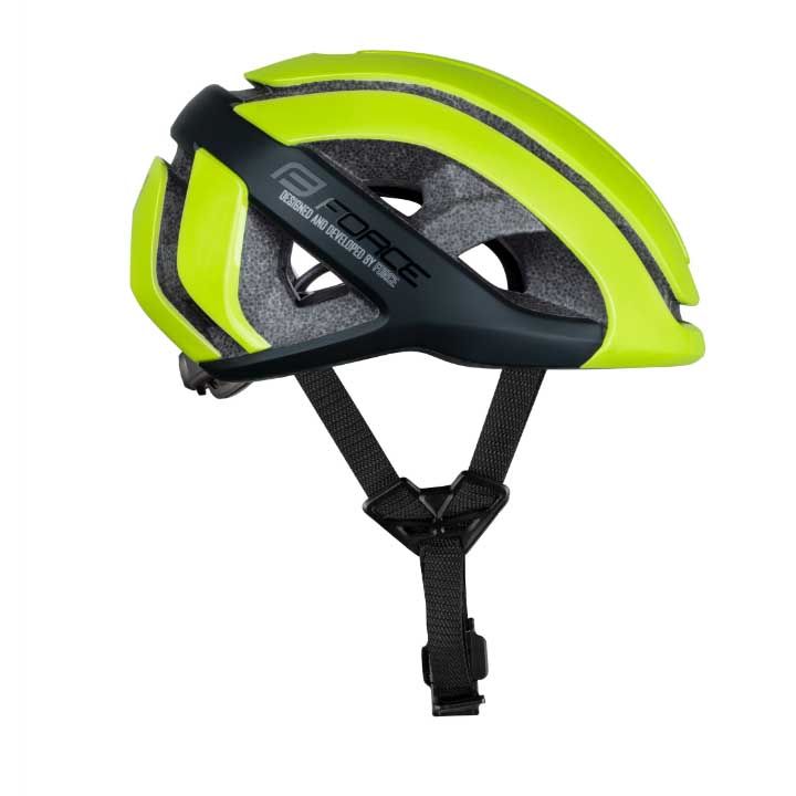 přilba FORCE NEO, fluo-černá