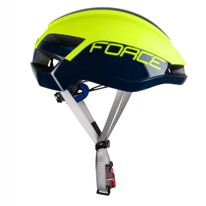 přilba FORCE ORCA MIPS,fluo-modrá