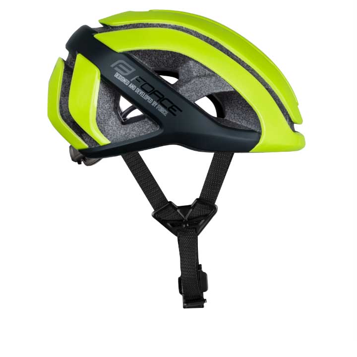 přilba FORCE NEO MIPS, fluo-černá