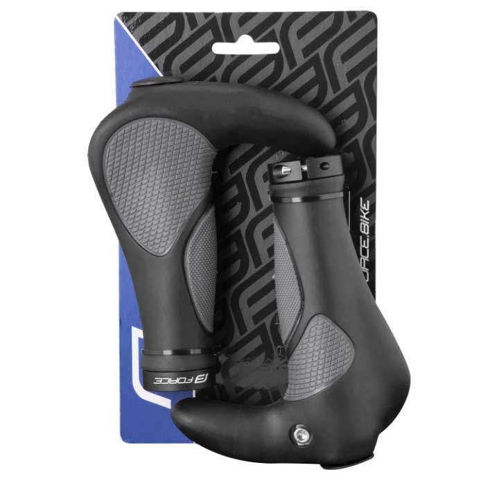 madla F GEL s integrovanými rohy 102mm, černo-šedá