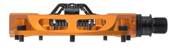 DMR VERSA (ONE SIDE SPD) PEDÁLY - ORANŽOVÉ