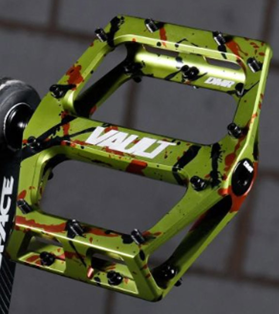 DMR BIKES VAULT PEDÁLY GREEN CAMO - SPECIAL EDITION