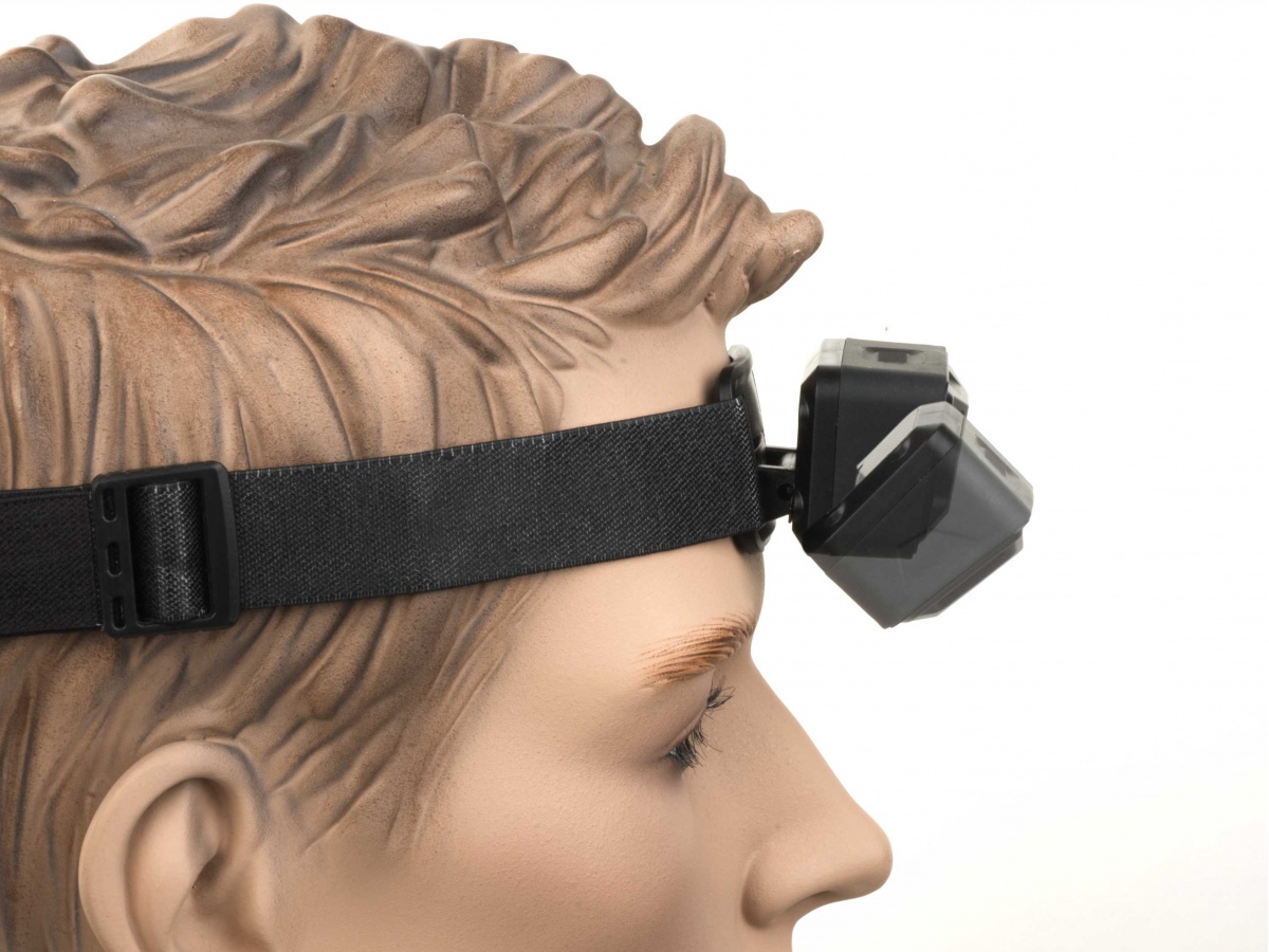 Čelovka X-Head 350 lm Silicone USB - černá