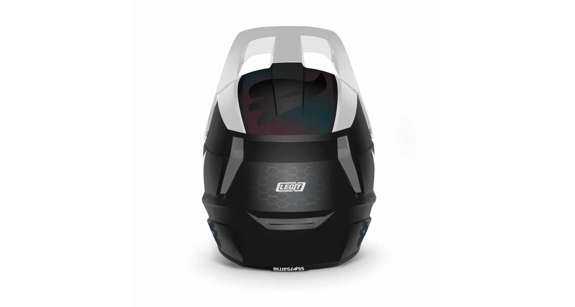 BLUEGRASS PŘILBA LEGIT BÍLÁ IRIDESCENT