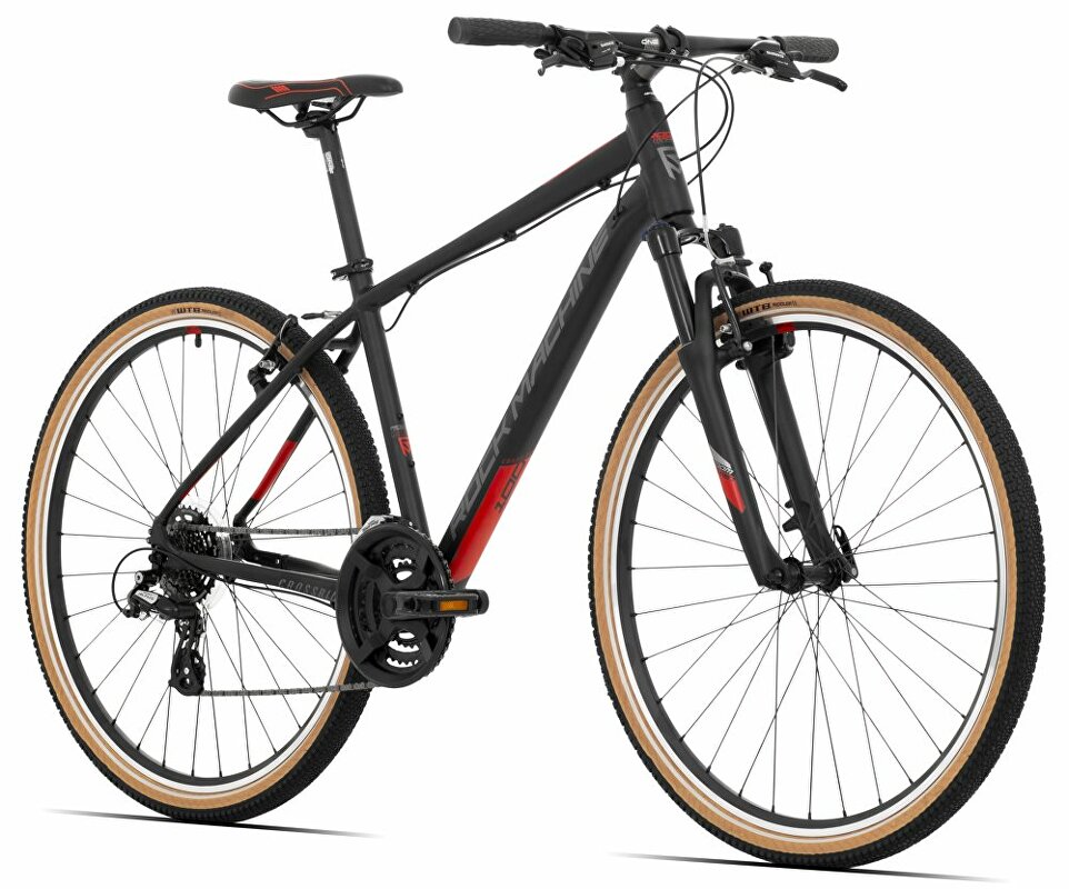 Kolo Rock Machine CrossRide 100 černá/oranžová