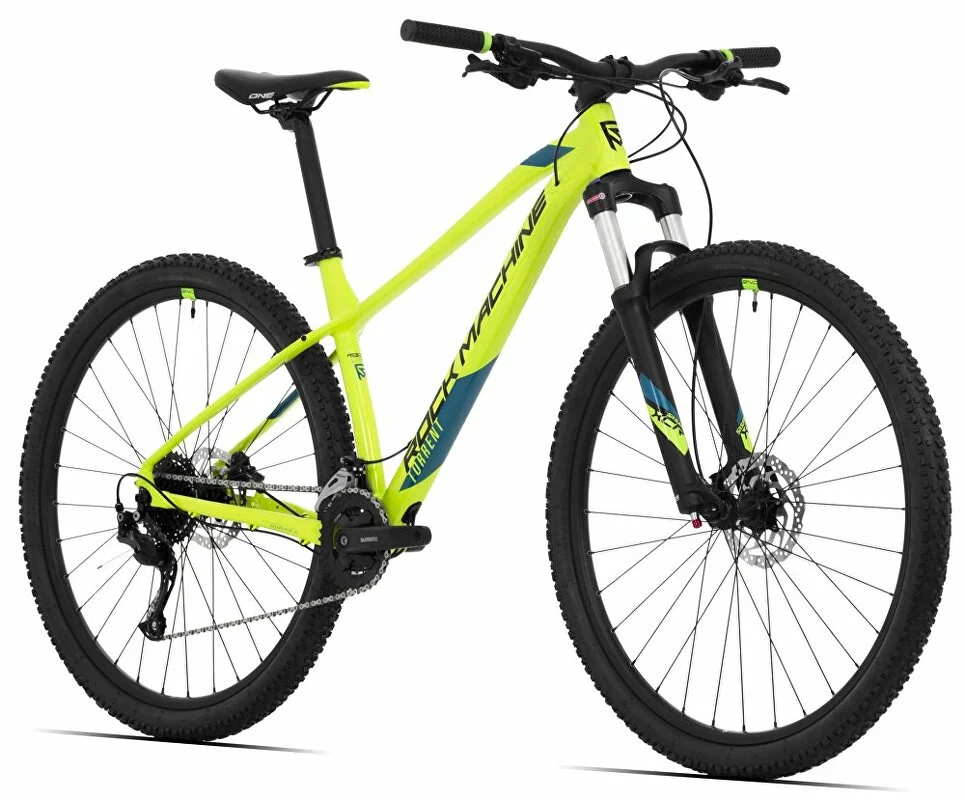 Rock Machine Torrent 20-29 /Gloss Radioactive Yellow/Black/Petrol