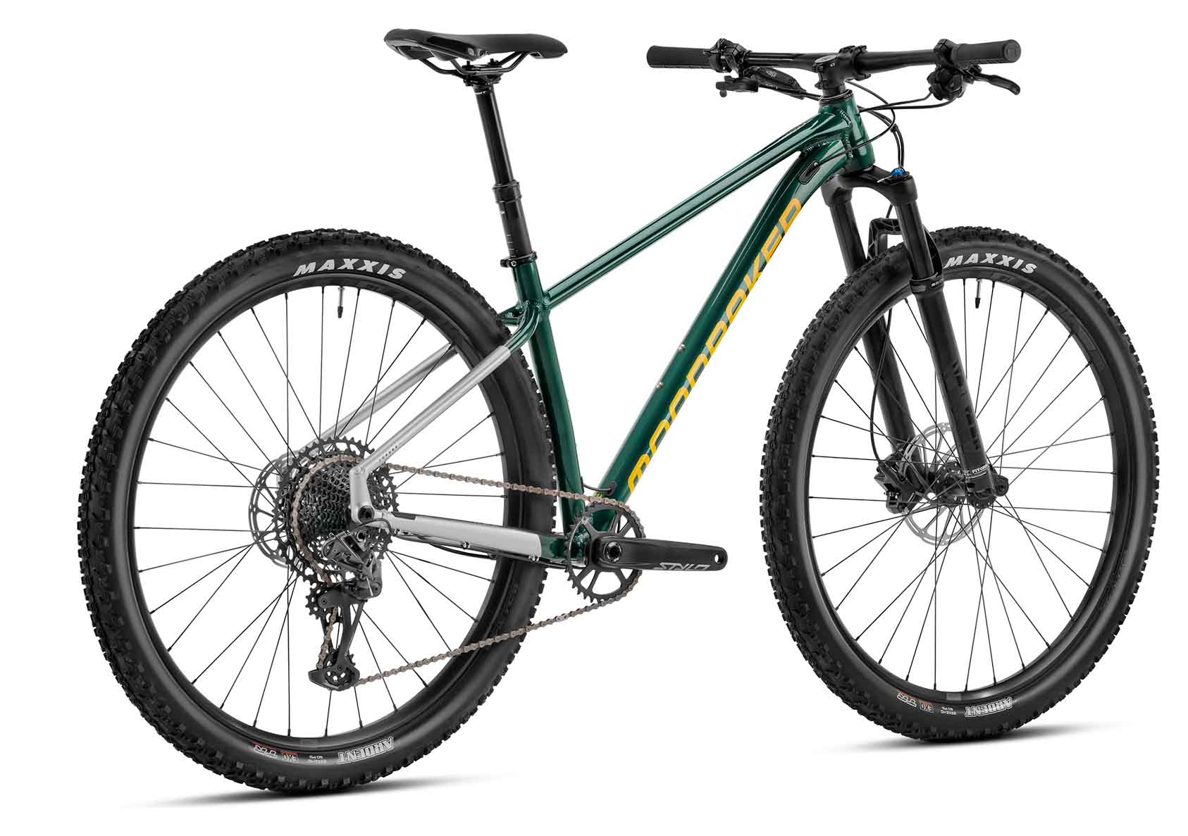 MONDRAKER CHRONO DC R, BRITISH RACING GREEN/YELLOW
