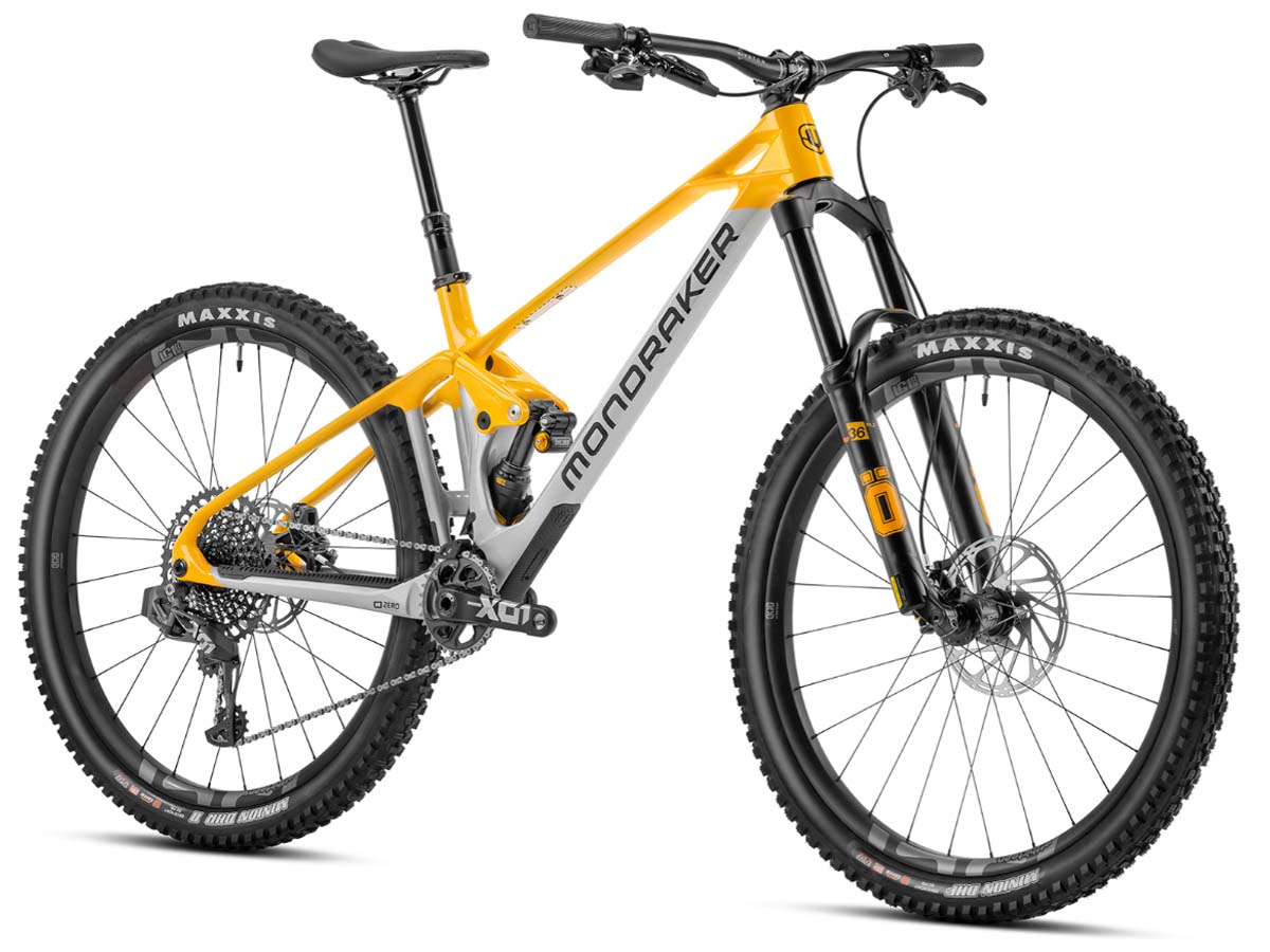 MONDRAKER FOXY CARBON XR MIND, RACING SILVER/YELLOW
