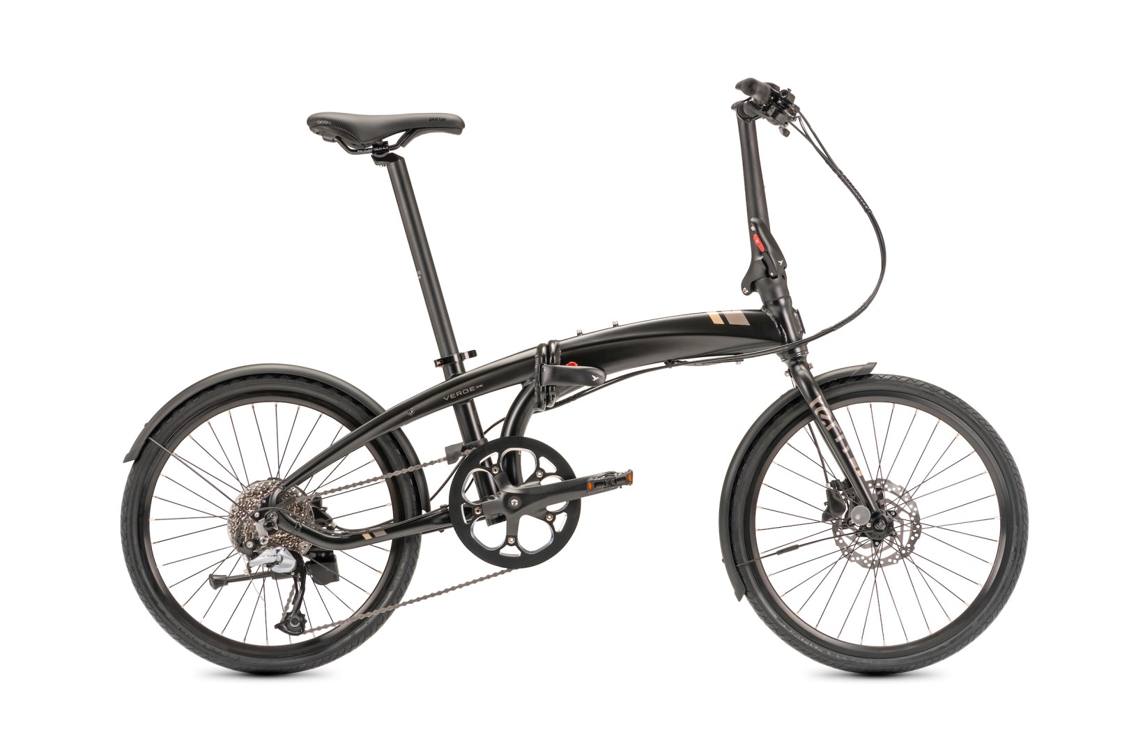 TERN VERGE D9 rychlé skládací kolo 20" čern