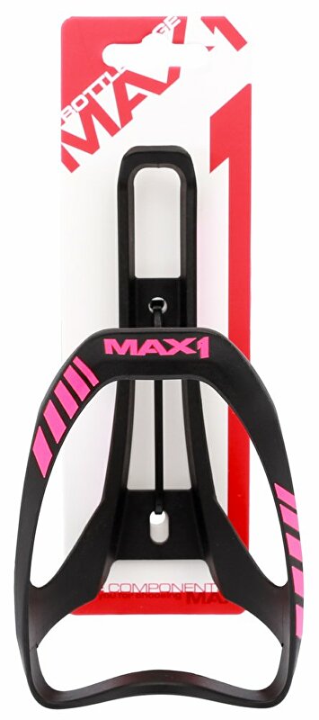 Košík MAX1 Evo fluo růžovo/černý