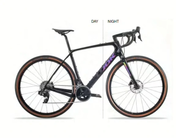 LOOK 765 Gravel RS Rival AXS Chromatic Petrol / Fulcrum Rapid Red 500