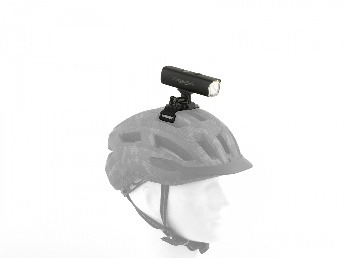 Světlo př. PROXIMA 1000 lm / HB 22-38 mm USB Alloy - černá