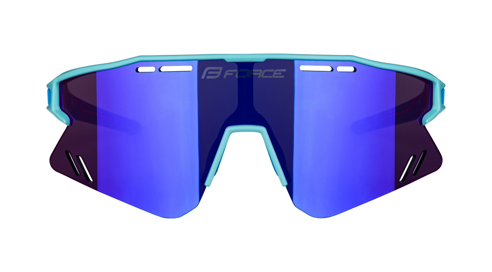 brýle FORCE SPECTER tyrkys.-modré,modré zrc. sklo