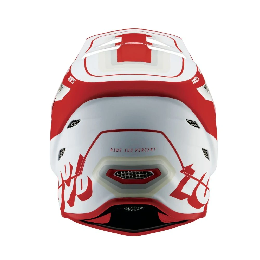 100% STATUS YOUTH Helmet Topenga Red/White