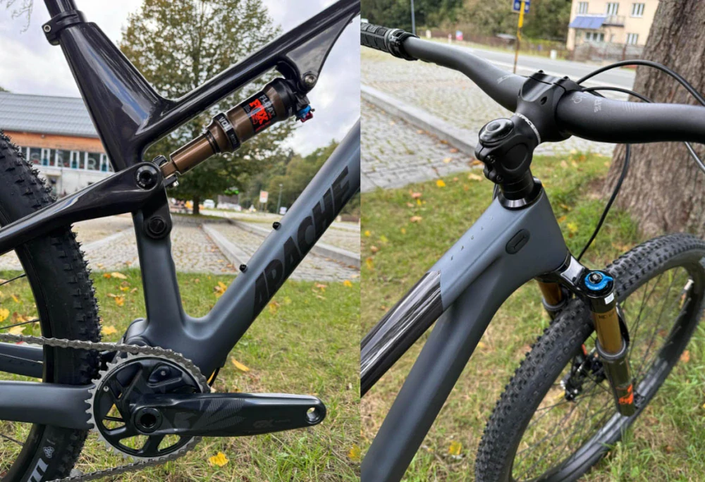 29" kolo APACHE Eagle C1 ocelově modrá