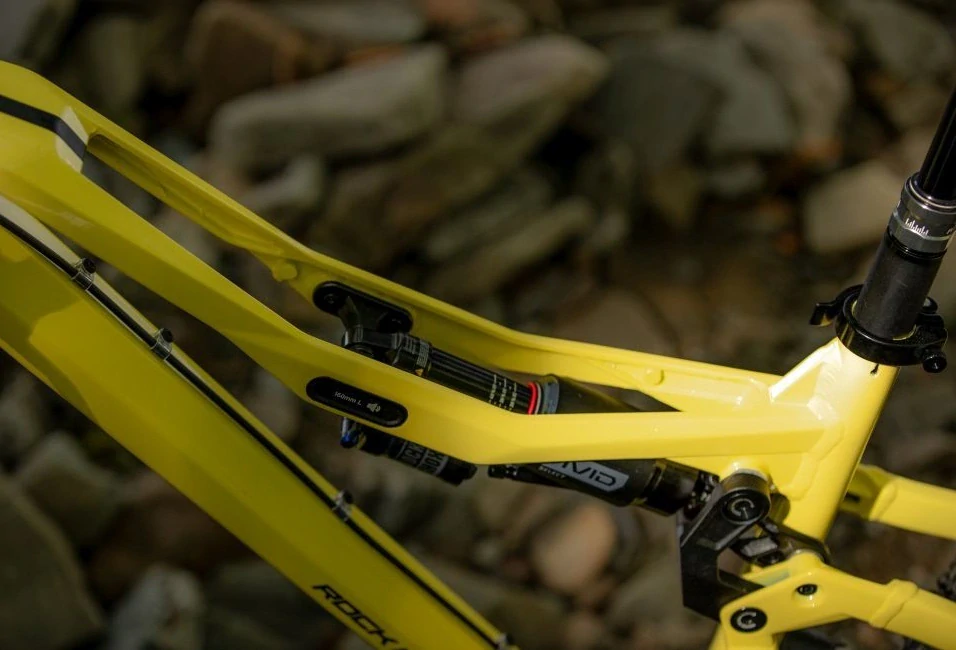 Rock Machine Whizz FS II 90 AXS / Sulfur Yellow 190/180 mm