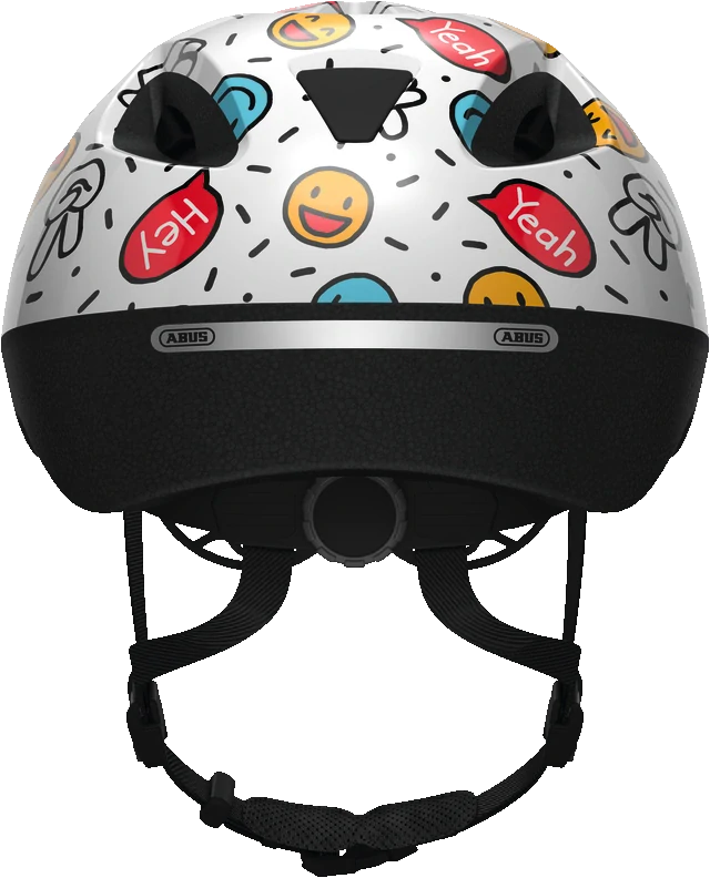 Dětská helma Abus Smooty 2.0 white smiley