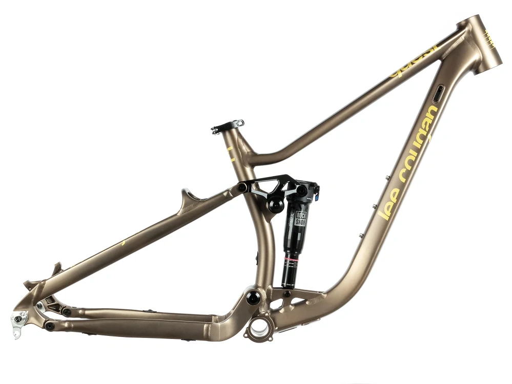 Celoodpružené MTB 29" Lee Cougan Quest Shimano XT/ SLX 1x12 barva hnědozlatá matná