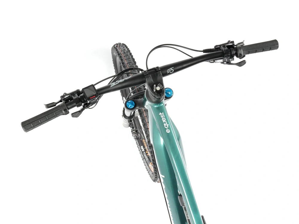 Celoodpružené eloktrokolo MTB 29"/27,5" Lee Cougan E-Quest - Brose S / 720Wh-20Ah / Shimano XT 1x12 Military Green lesklá