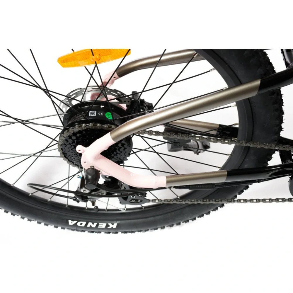 Olpran E-MTB Olpran Pluma růžová 26"