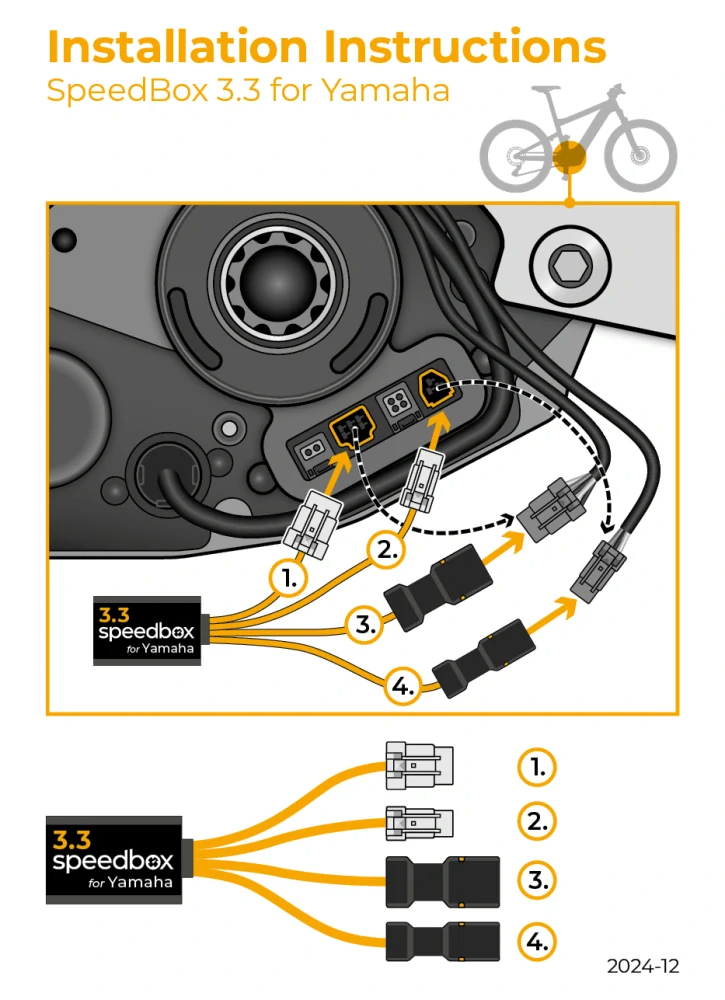 SpeedBox 3.3 pro Yamaha (PW-X3, PW-S2, PW-XM)