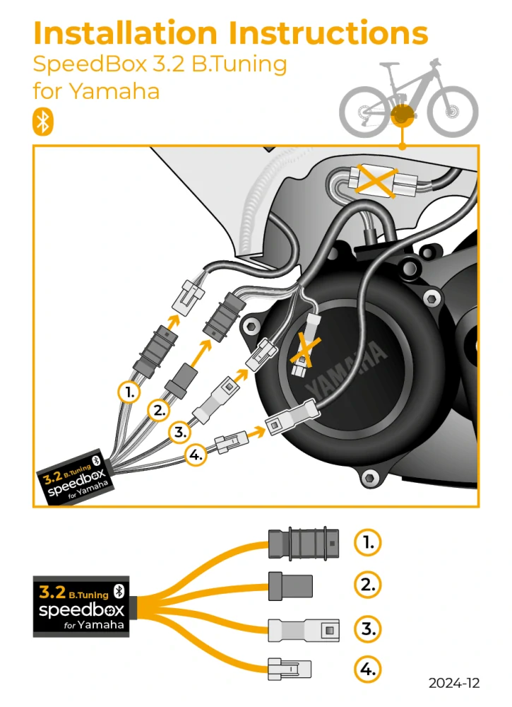SpeedBox 3.2 B.Tuning pro Yamaha (PW-X, SE, TE, X2, ST)