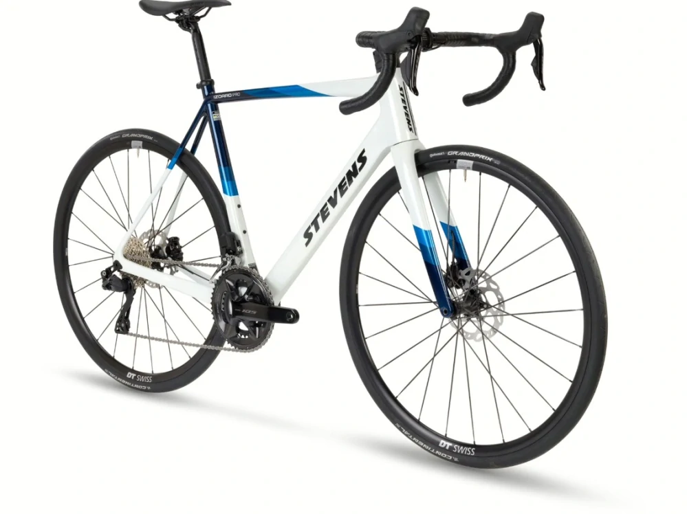 STEVENS Izoard 105 Di2 Carrara White Blue