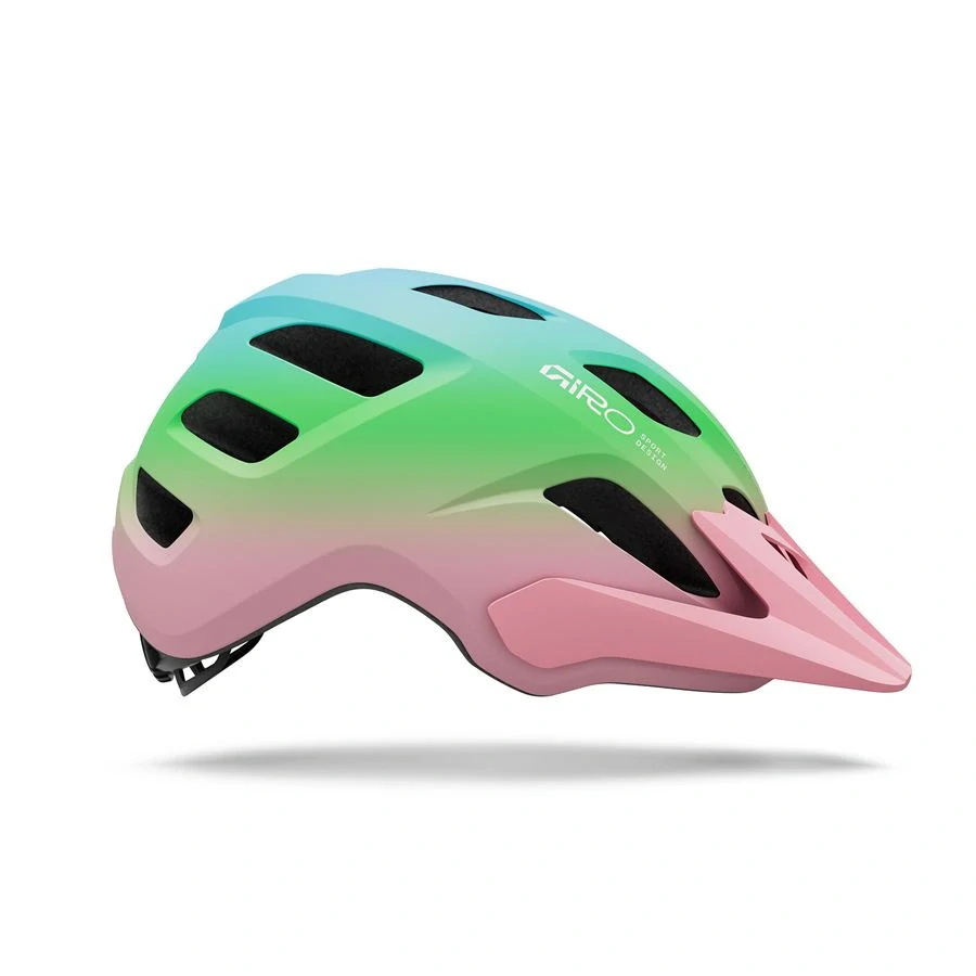 GIRO Tremor Child Mat Light Pink/Green Fade