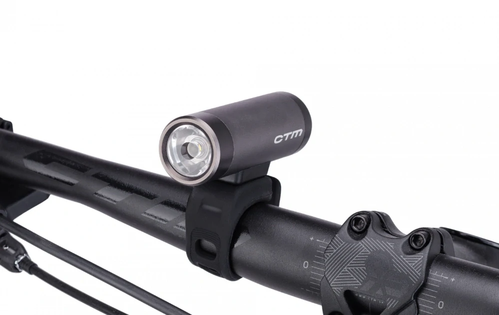 Osvětlení přední CTM GUNMAN, USB, 400lm