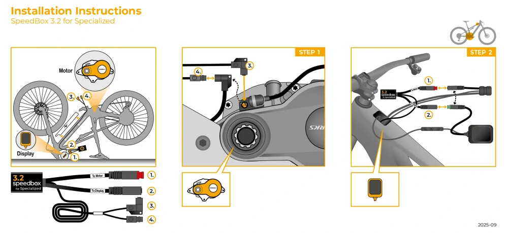 SpeedBox 3.2 pro Specialized (Motory 3.1)