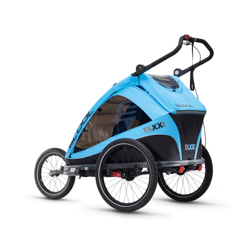 S’COOL TaXXi Elite 2 Cyklovozík modrý