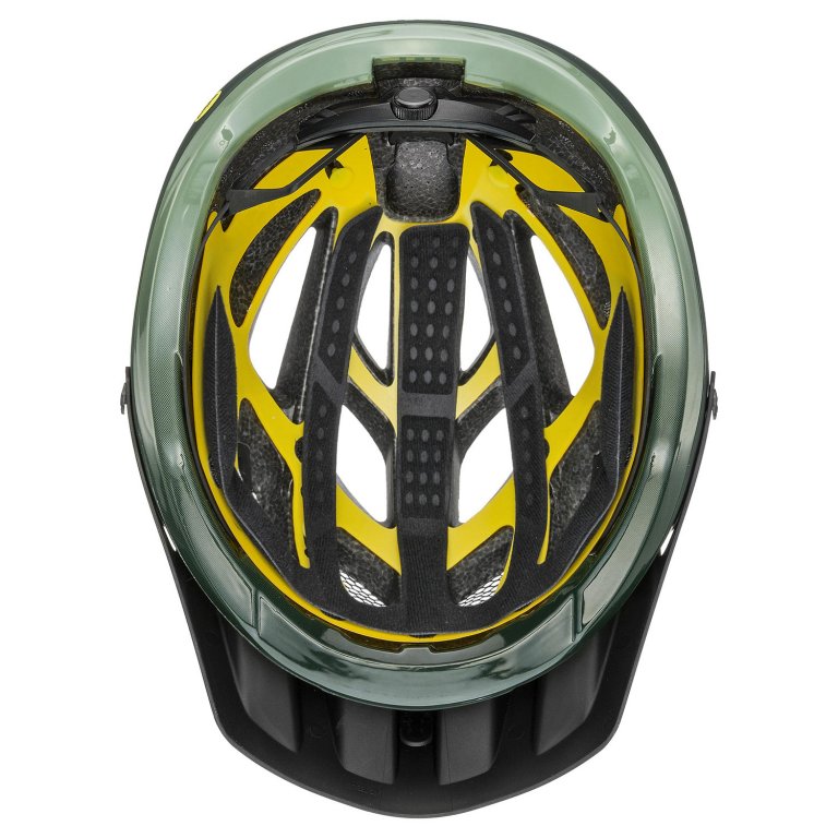 Přilba UVEX Unbound MIPS černo/olivová matná