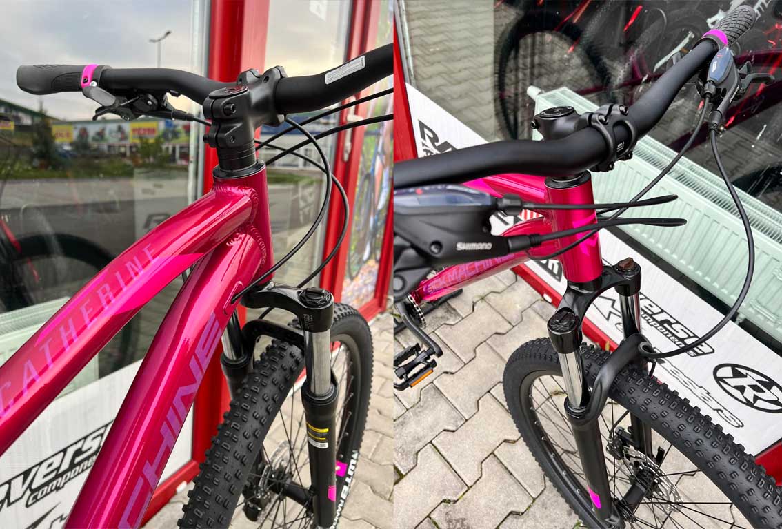 Rock Machine Catherine 40-29 fialová/karmínová