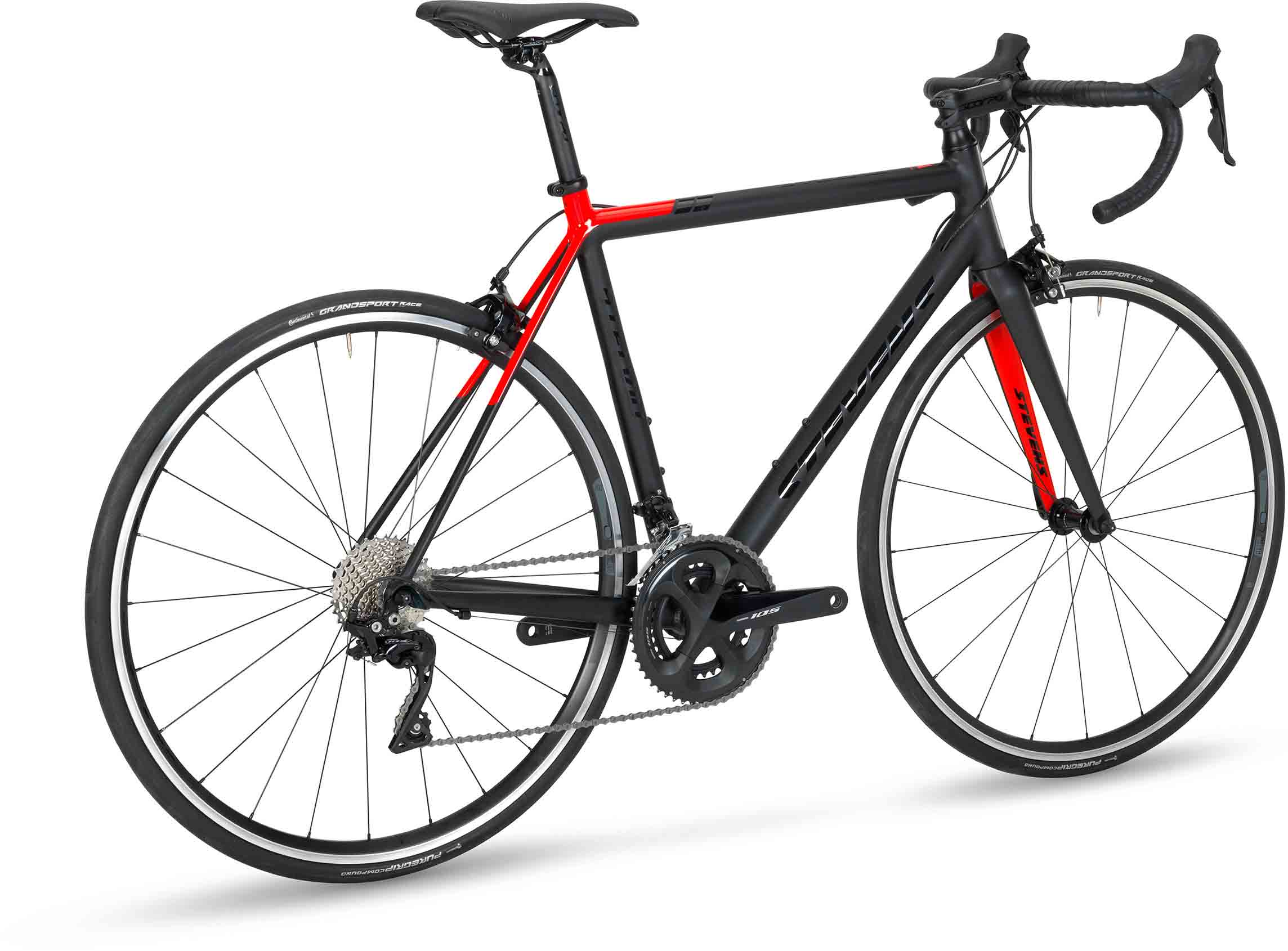 STEVENS STELVIO ČERNO/ČERVENÁ