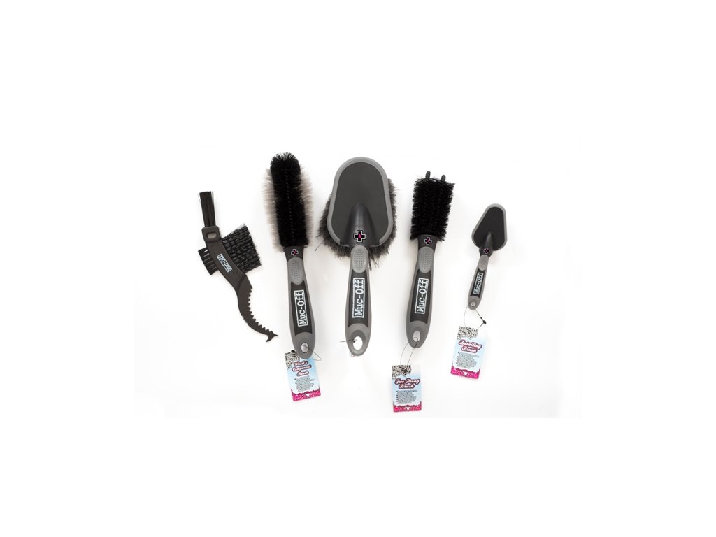 MUC-OFF 5X BRUSH SET - Sada 5 kartáčů