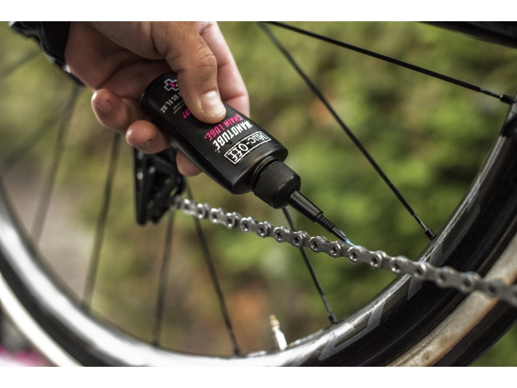 MUC-OFF NANOTUBE CHAIN LUBE 50 ml - Nano mazivo na řetěz do každého počasí