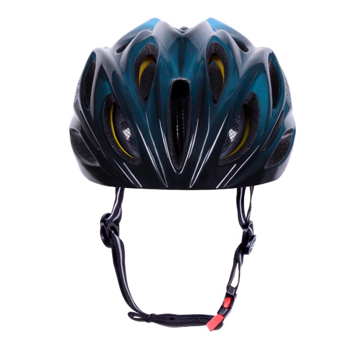 přilba FORCE BULL HUE MIPS, černo-modrá