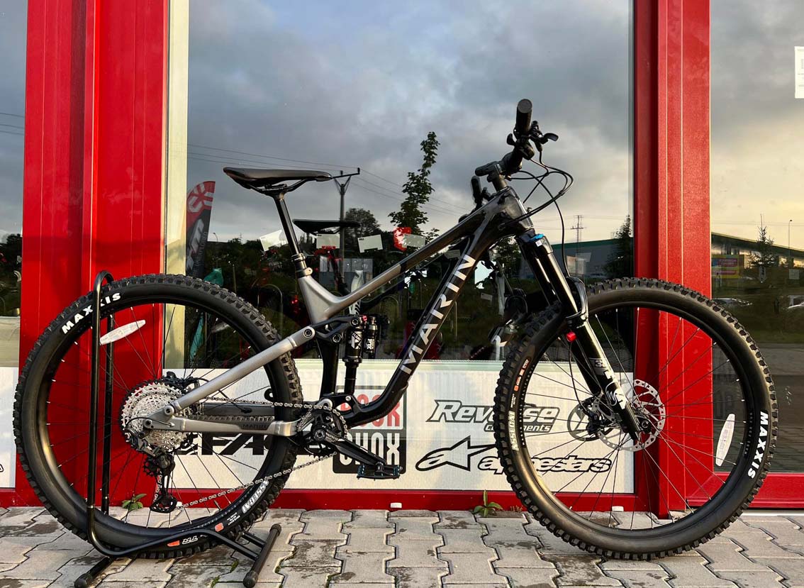 MARIN Alpine Trail Carbon 2, čierna/strieborná 