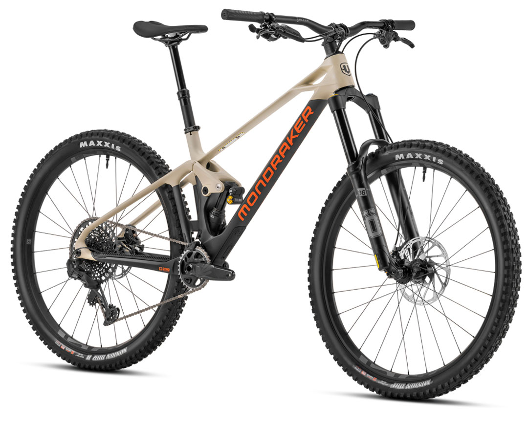 MONDRAKER FOXY CARBON RR, CARBON/DESERT GREY/ORANGE